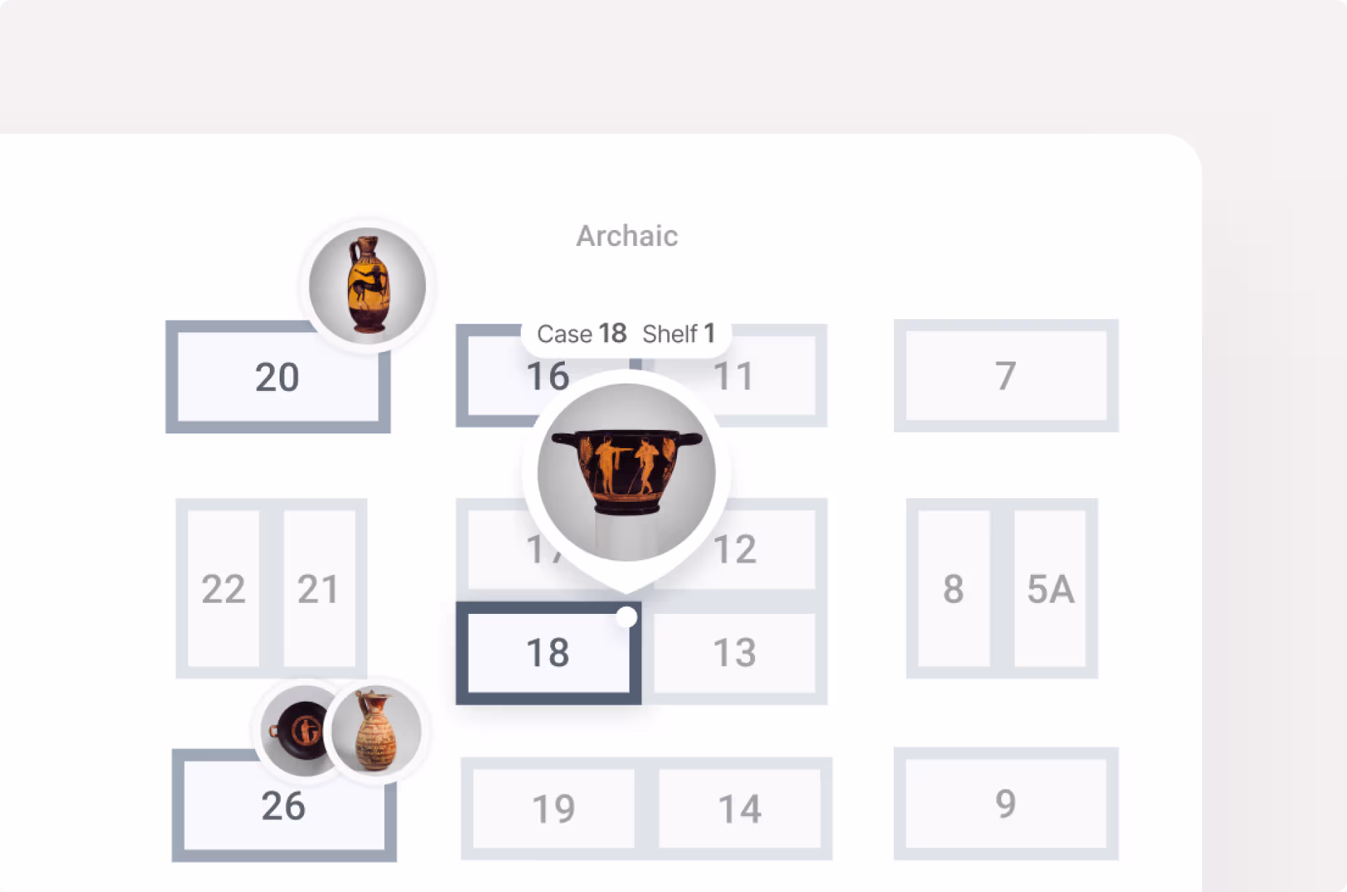 The Met gallery interactives — collection map